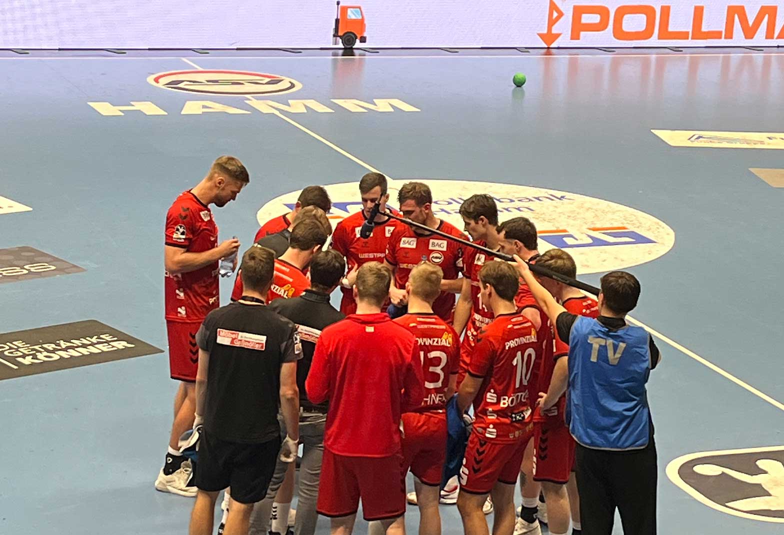 handball asv-hamm sieger teamwork amid firmenversicherungen 